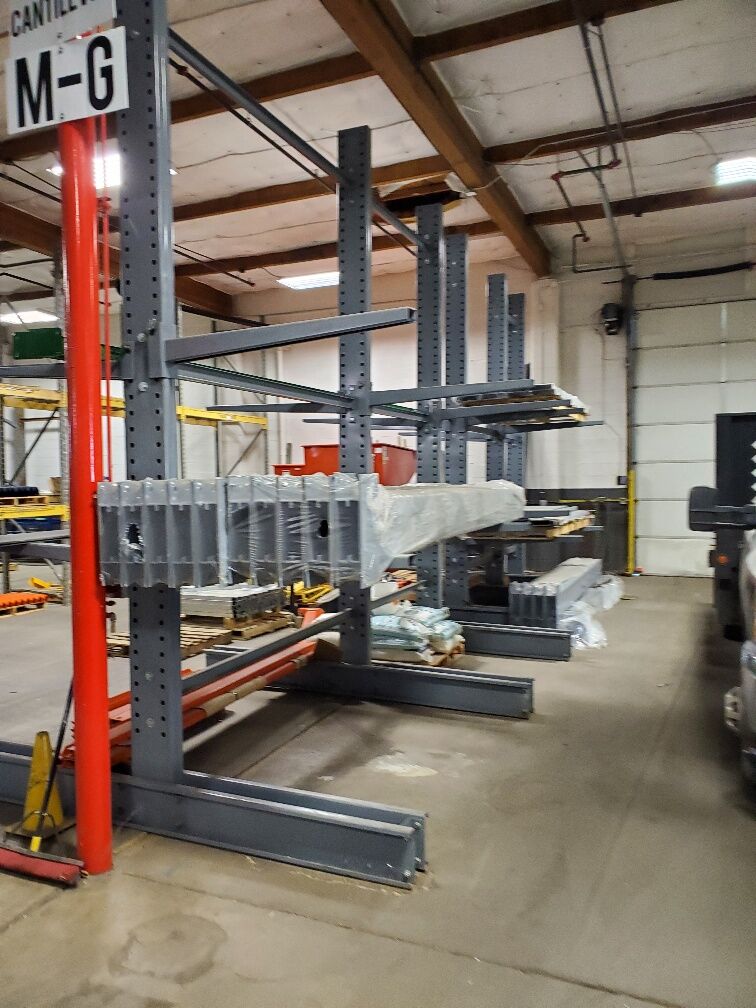 NEW Cantilever Racking - Industrial Heavy Duty Single &Double Sided racking