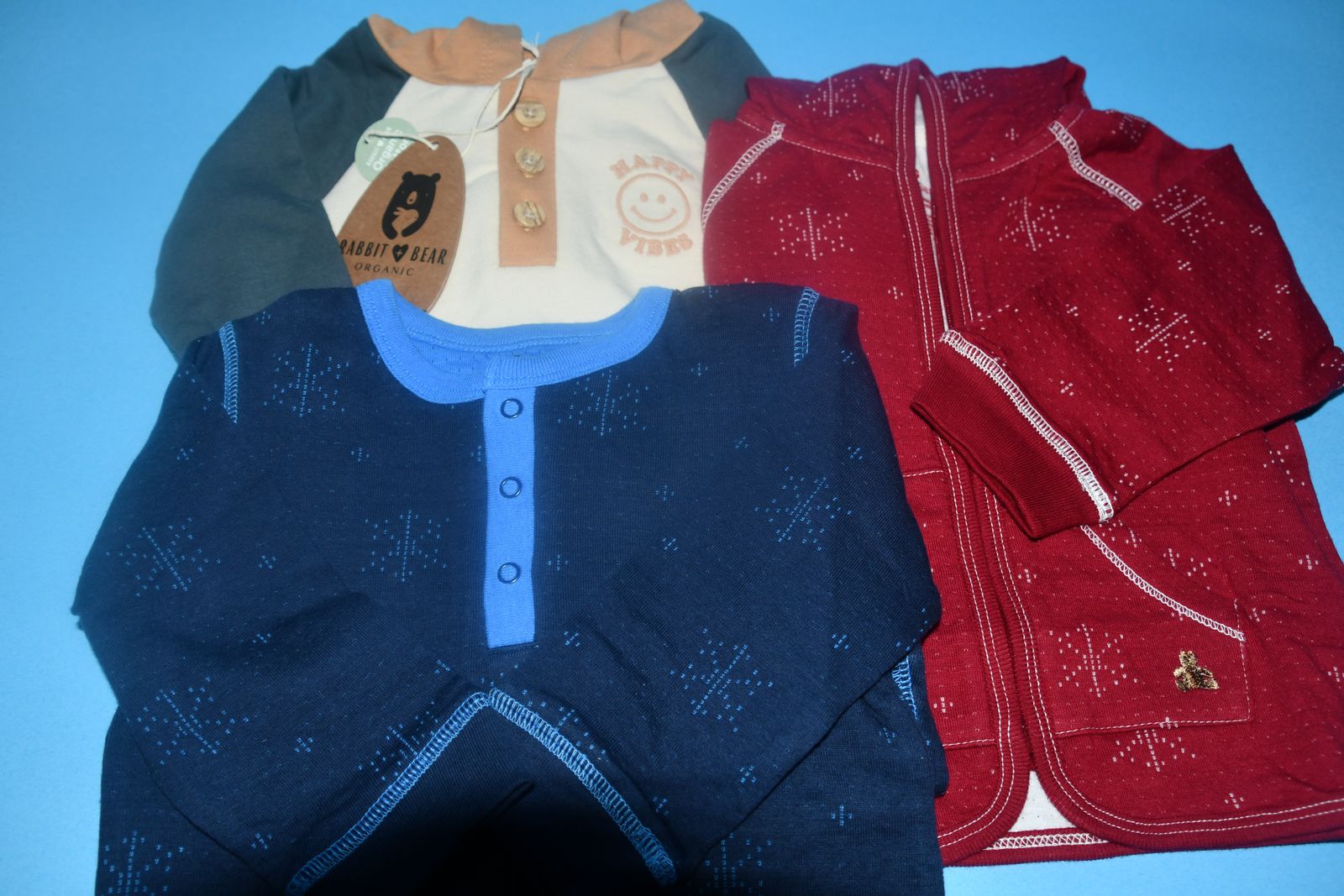 3 NEW BABY BOY FALL CLOTHES ~ BABY GAP & RABBIT/BEAR ~ SIZE 6 to 12 MONTHS ~ JACKET, HOODED SHIRT, 2 PIECE OUFIT ~ ALL FOR $5