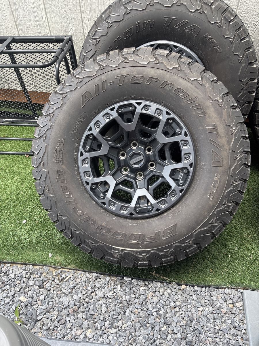 BFGoodrich Tires off Raptor R