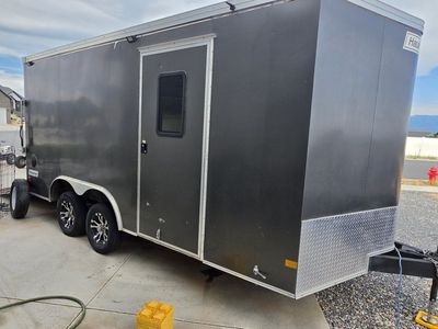 2021 Haulmark 8.5x16 built out enclosed
