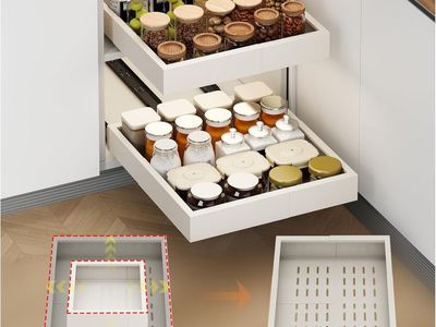2Pc Pull out Cabinet Organizer