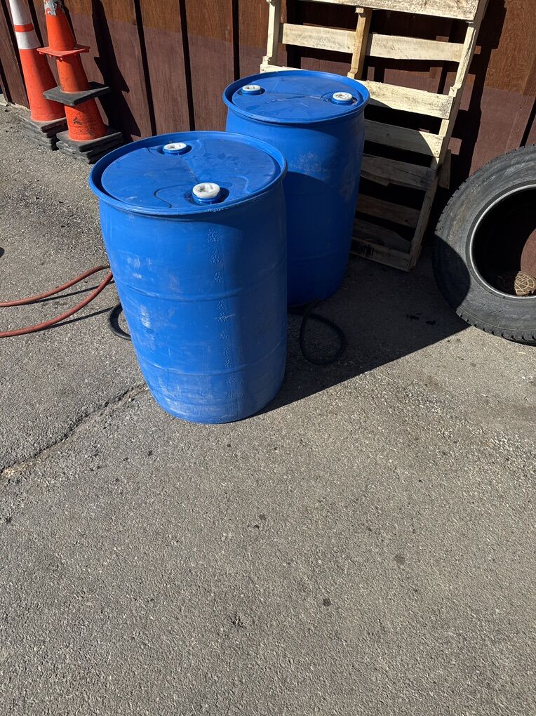 Water Storage Containers 55 Gallon Drum