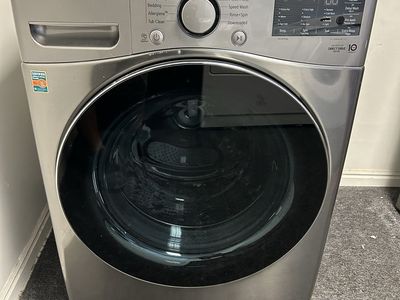 Lg thinQ series stainless washing machine