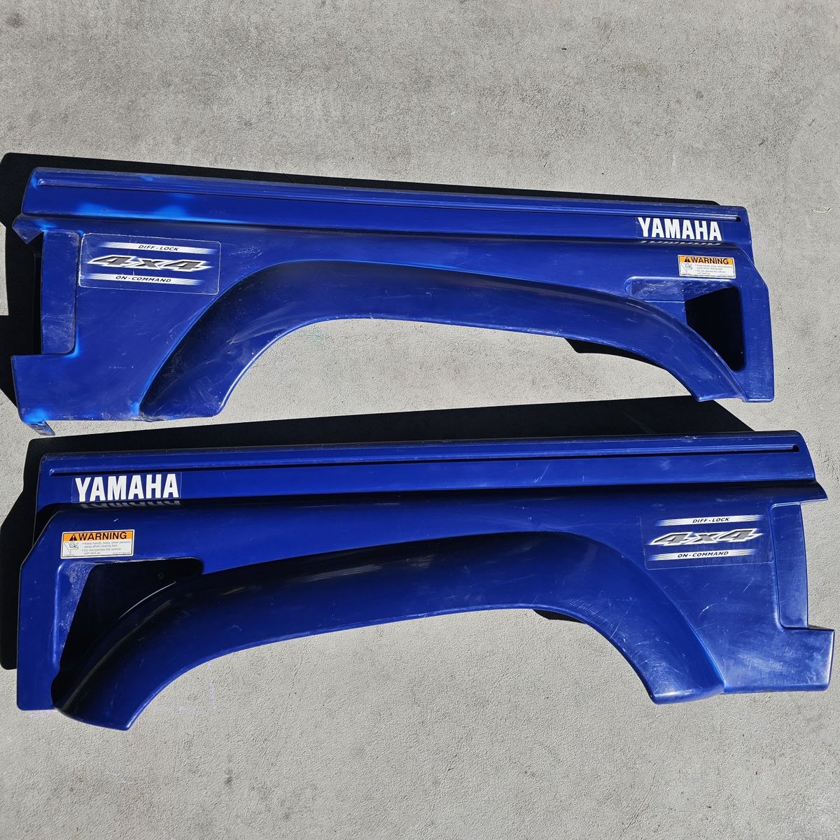 Yamaha Rhino Bed Plastics Fender