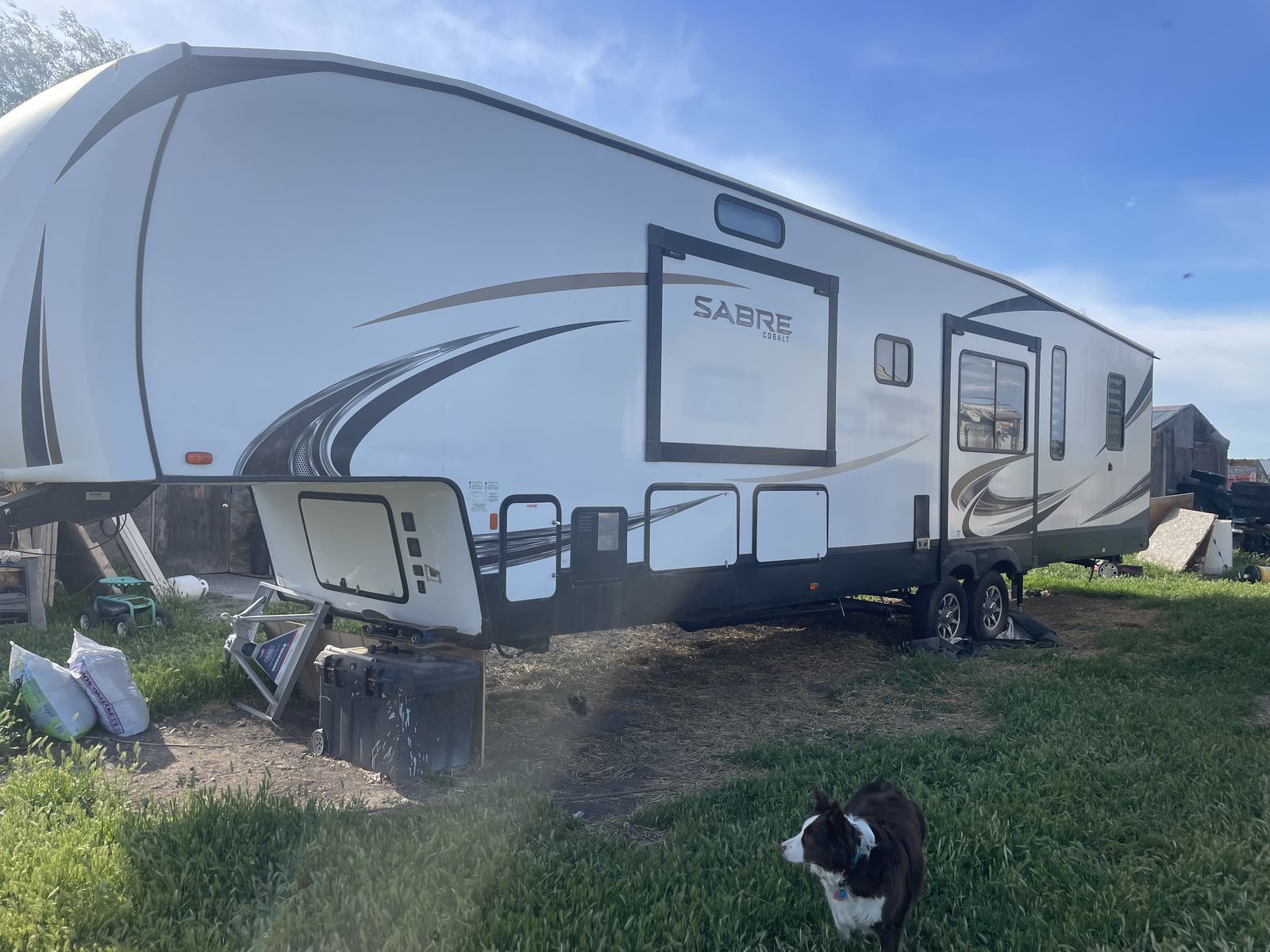 Sabre Cobalt, 2021 Forest River 37FT Camp Trailer