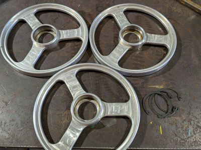 CPI 8" billet wheels