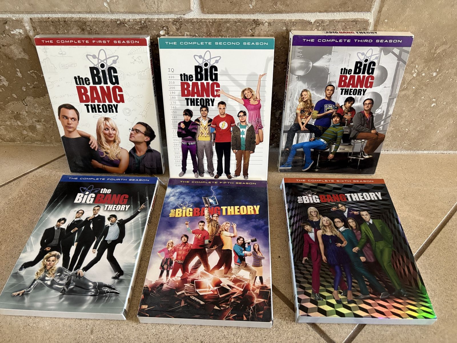 The Big Bang Theory Seasons 1-6 on DVD