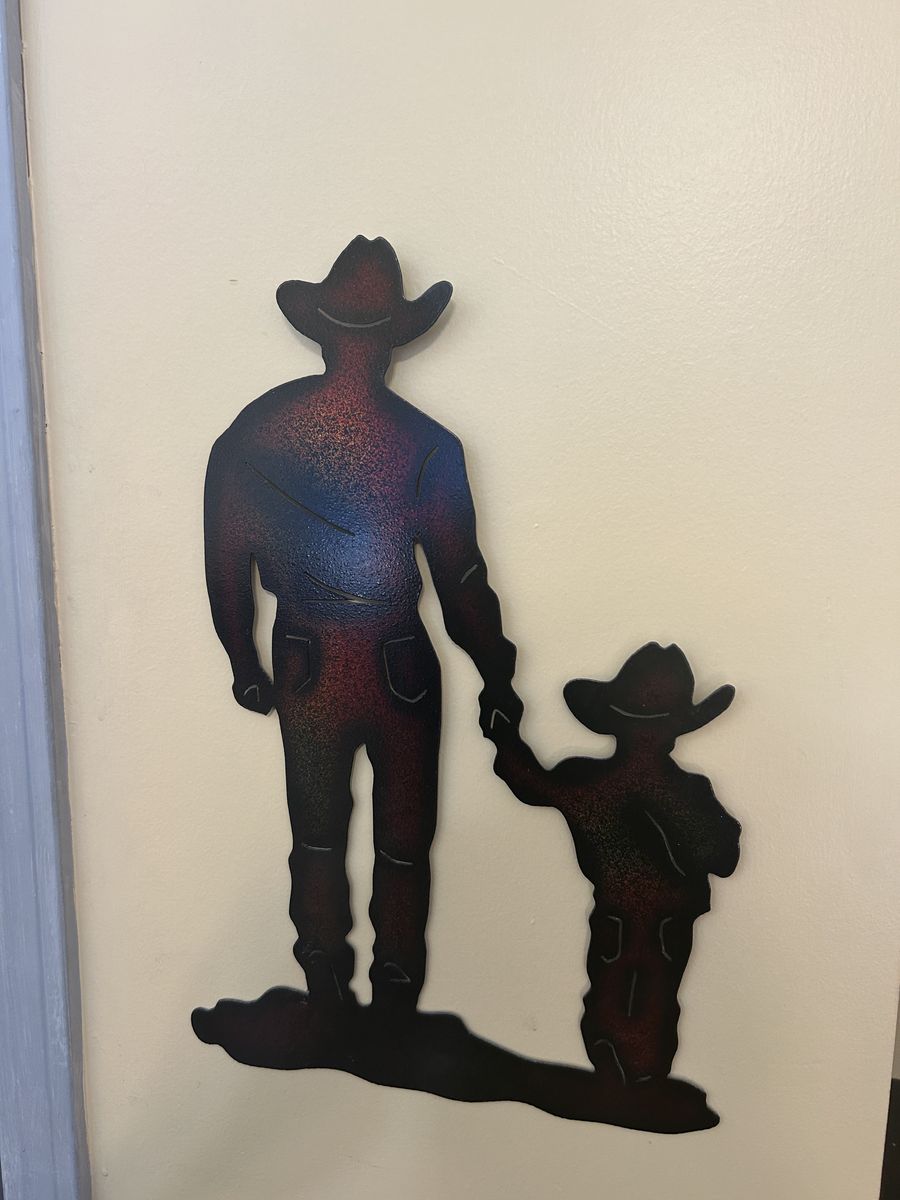 Tin Cowboy Dad & Son artwork