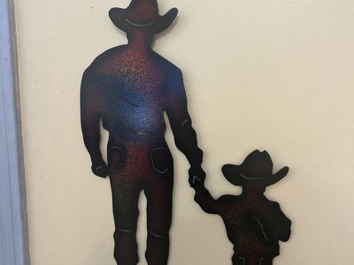 Tin Cowboy Dad & Son artwork