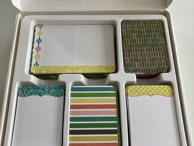 Scrapbooking supplies