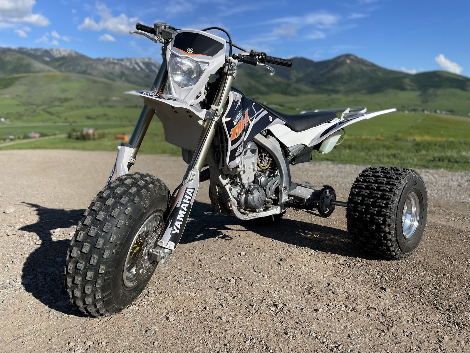 Yamaha WR450F 3 Wheeler