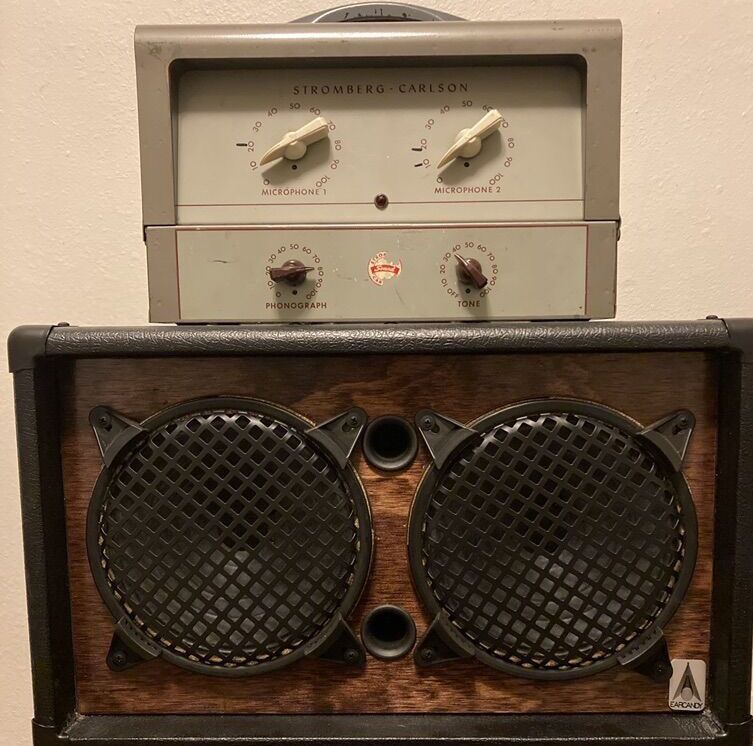 Stromberg - Carlson AU-32, 22-ish Watts 6L6G PA