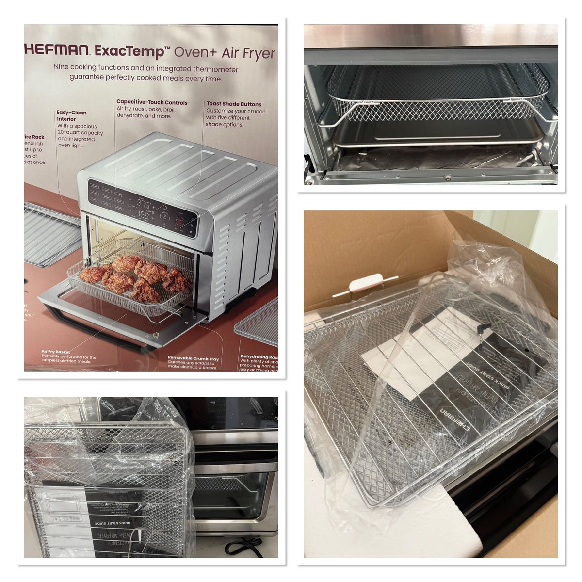 Chef man oven/air fryer