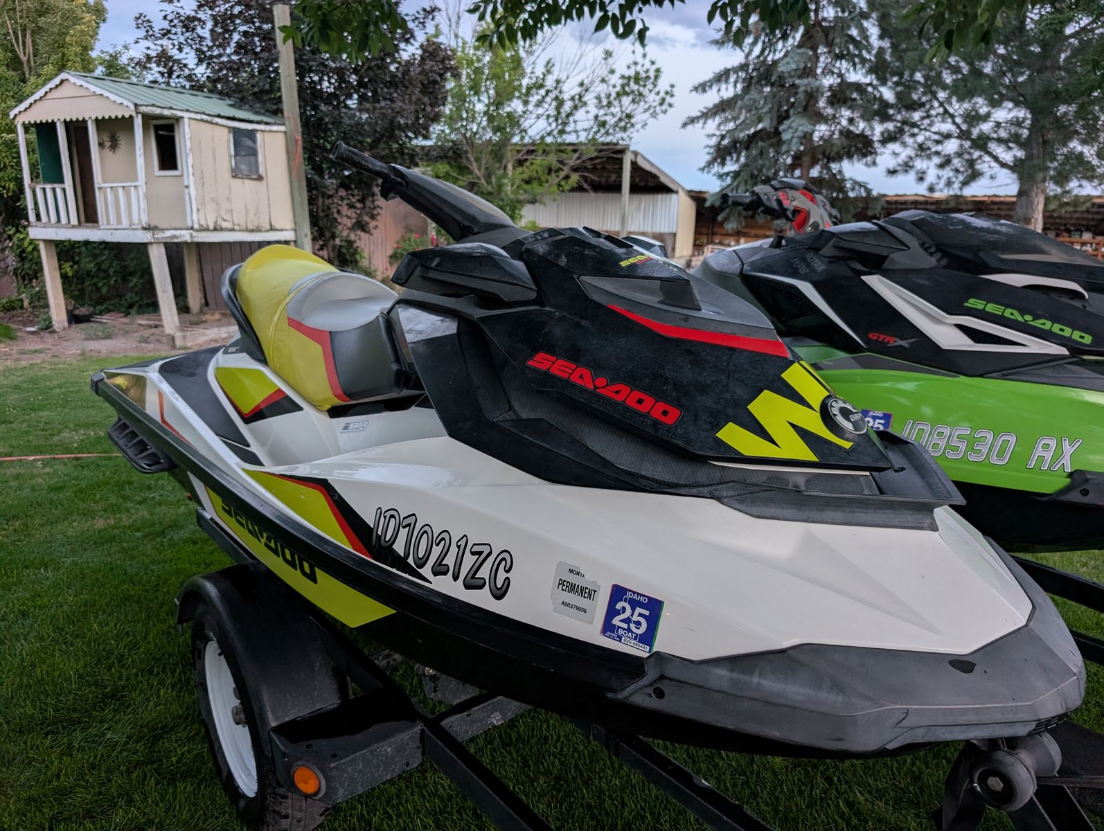 2015 Sea Doo 155 Wake Edition.  Great power