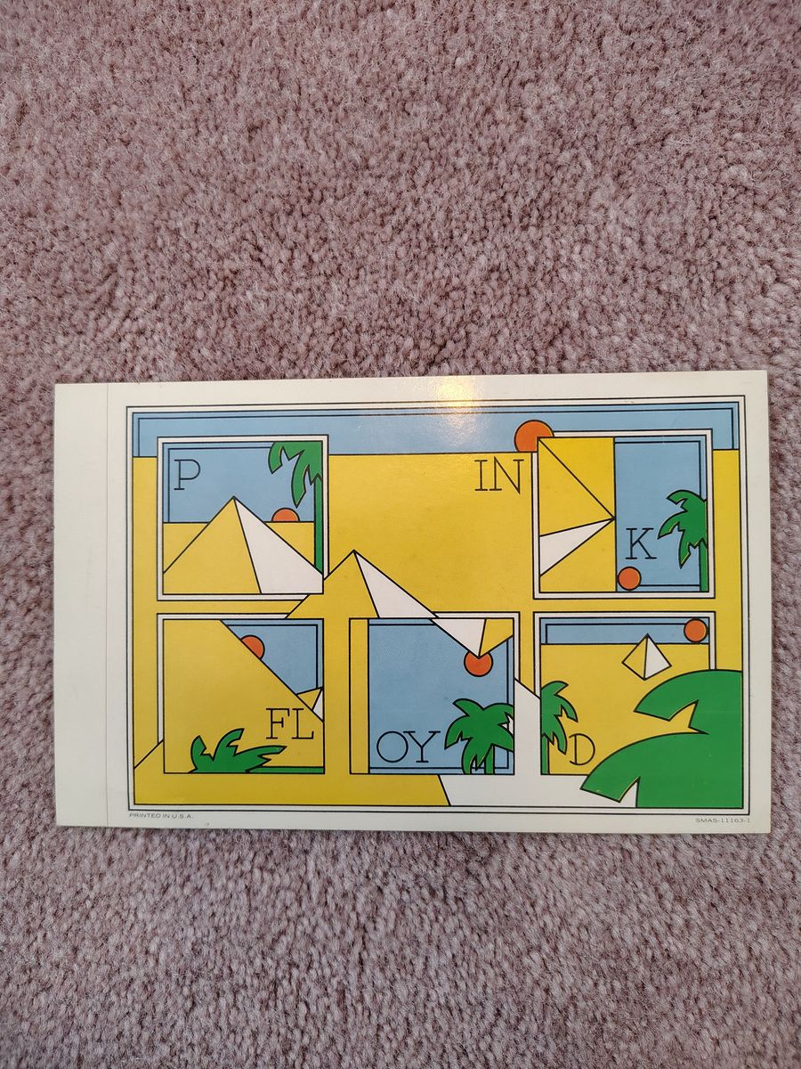 Vintage Pink Floyd dark side of the Moon sticker