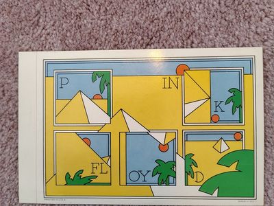 Vintage Pink Floyd dark side of the Moon sticker