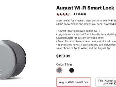 NEW August WiFi Smart Lock-Keyless Entry $80 OBO