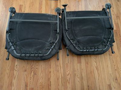 Two Timber Ridge camping cots