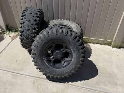 Pull offs from Polaris 900 rzr 27x11.00-12
