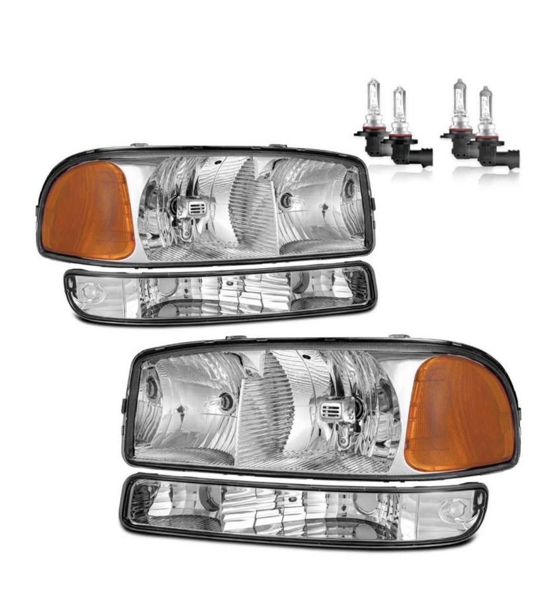 Set Headlights GMC Sierra-Yukon 99-2007