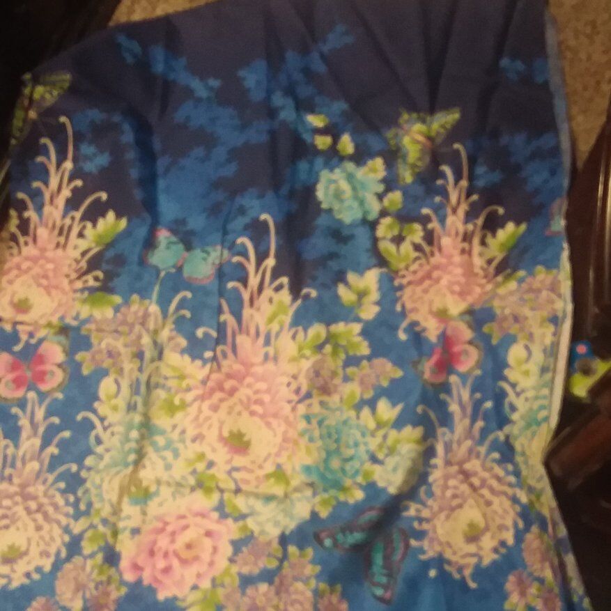 EXTRA LARGE  DESIGNER PANEL -BUTTERFLIES / FLOWERS