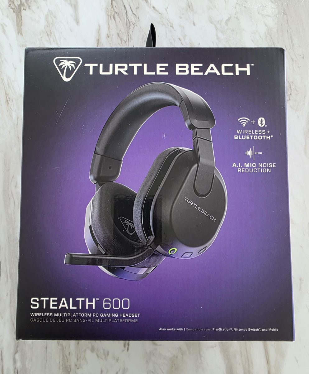 The Turtle Beach Stealth 600 wireless gaming headset
