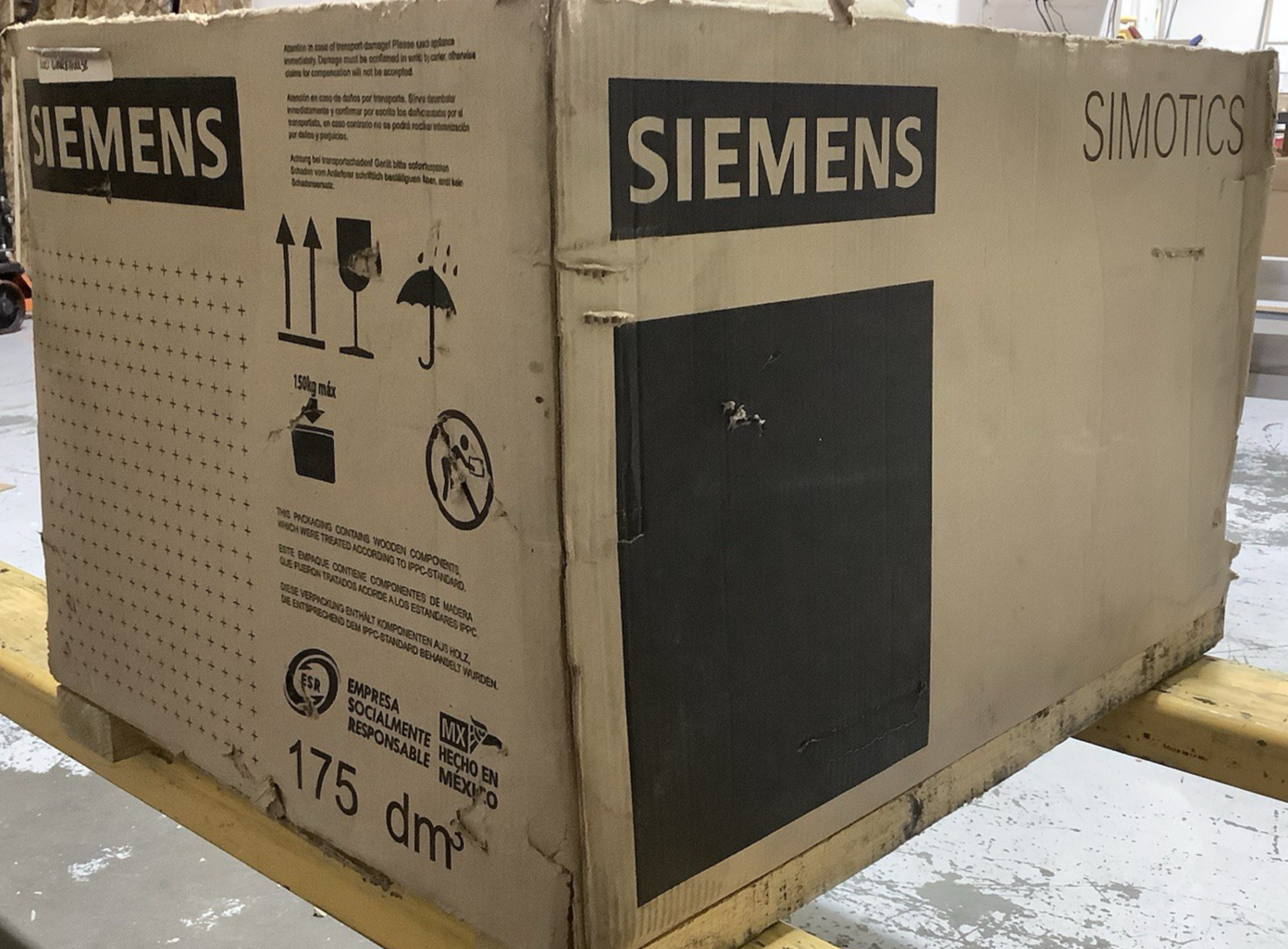 SIEMENS 1LE21212BB114EA3 Motor 15hp, 1770rpm, 11.19kw