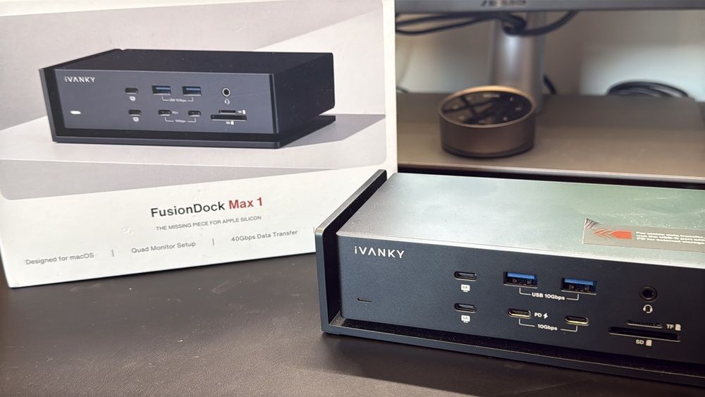 iVANKY FusionDock Max 1 Thunderbolt Dock – Like New w/ Box