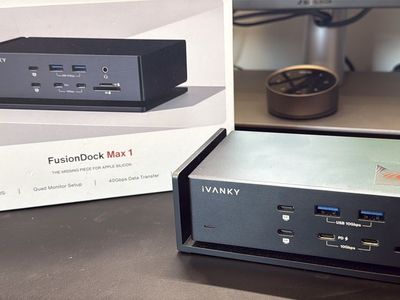 iVANKY FusionDock Max 1 Thunderbolt Dock – Like New w/ Box