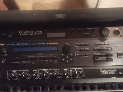 Writing Vintage Rack-Mount Synthesizer / Music Equipment Setup – $899 OBO