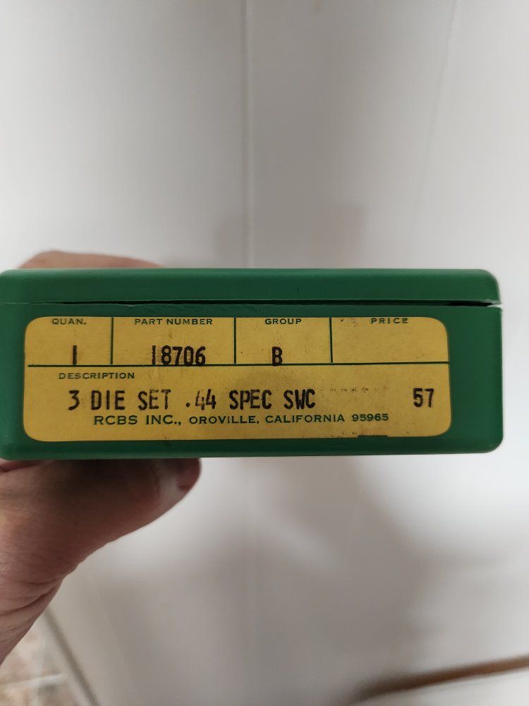 RCBS 44 special dies