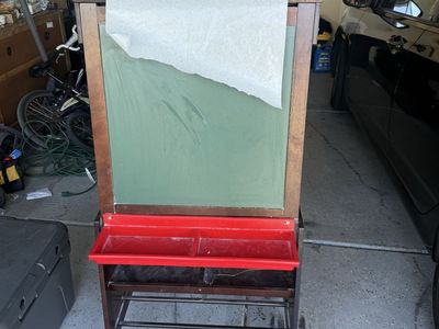 Kids chalkboard/whiteboard combo