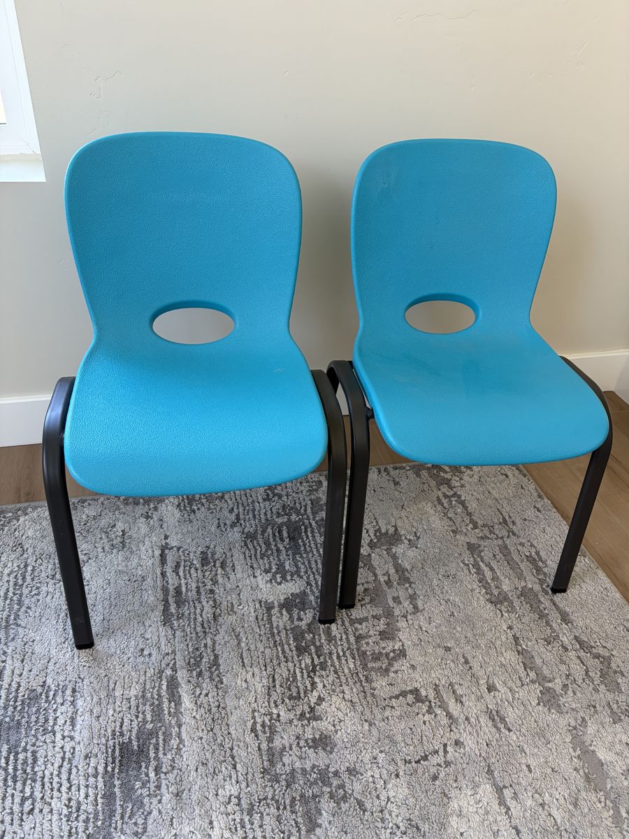 Lifetime Kids Preschool Chairs - Blue (2 of 2)