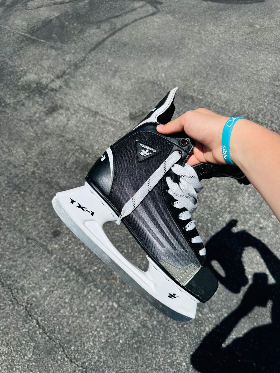 Ice skating