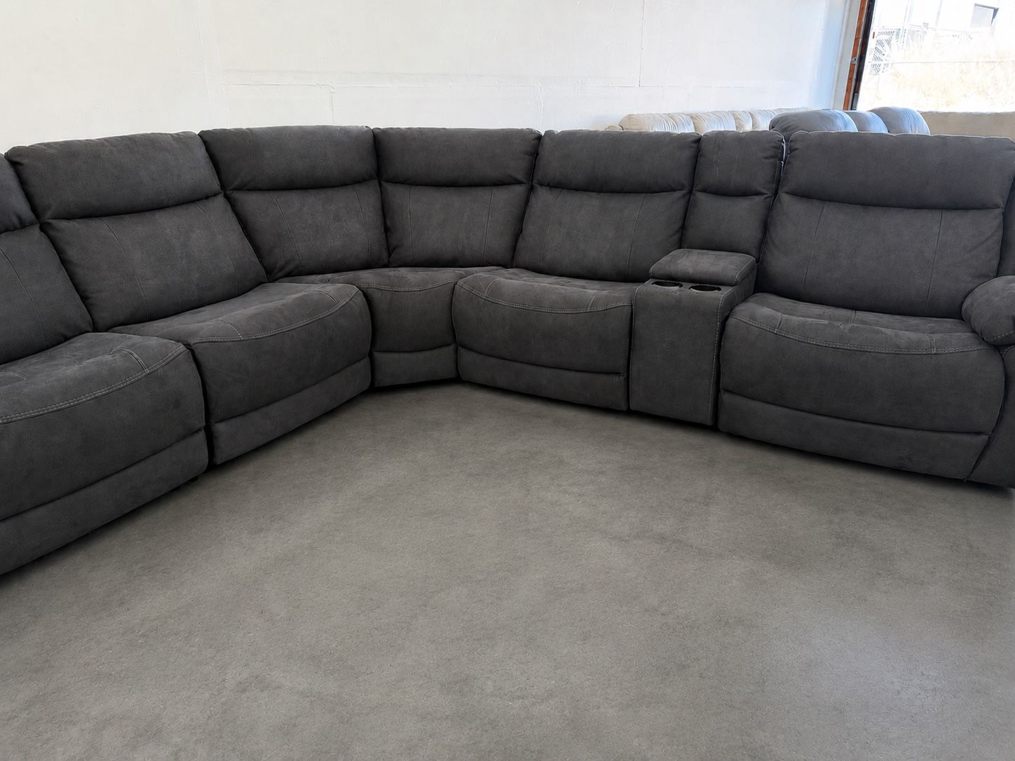Carlin Fabric Power Reclining Sectional