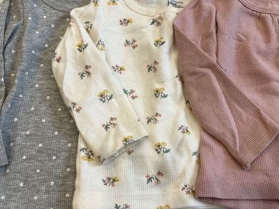 Baby girl shirt bundle (12 months)