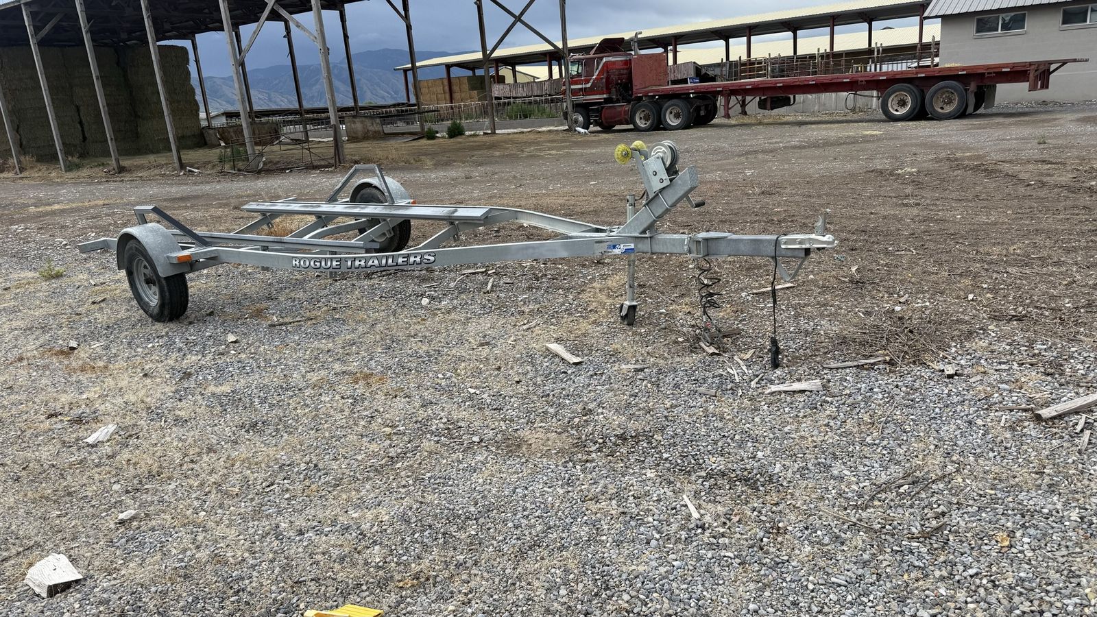 2016 Rogue boat trailer