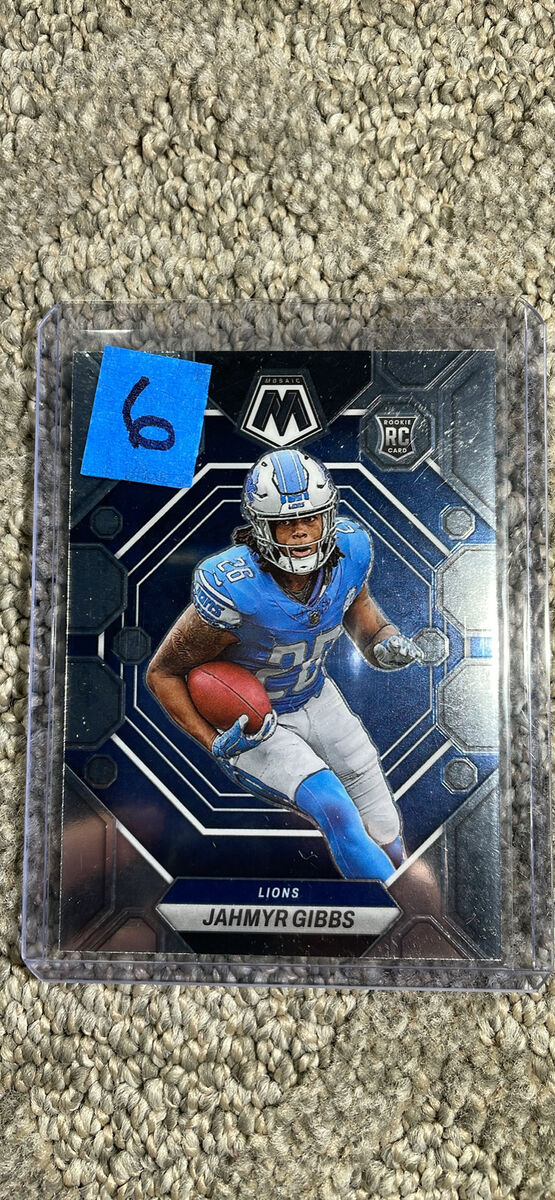 Detroit Lions raw mint sports trading cards $6-$7