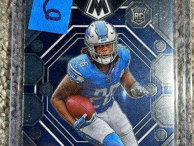 Detroit Lions raw mint sports trading cards $6-$7