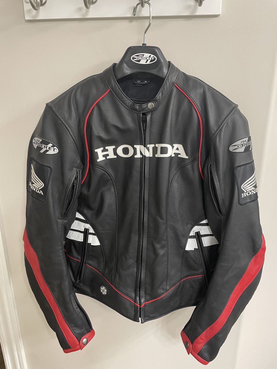 Leather Honda motorcycle jacket