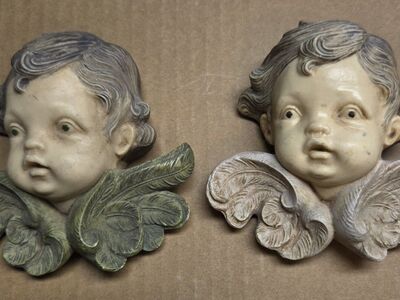 Vintage Angel's Wall Sculptures