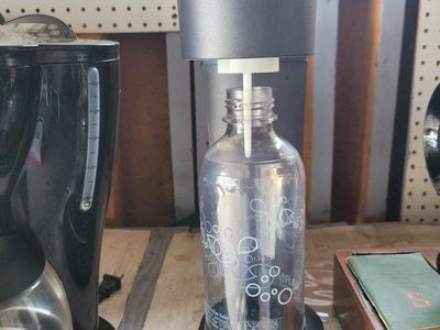 SodaStream Sparkling Water Maker with Bottle - Black