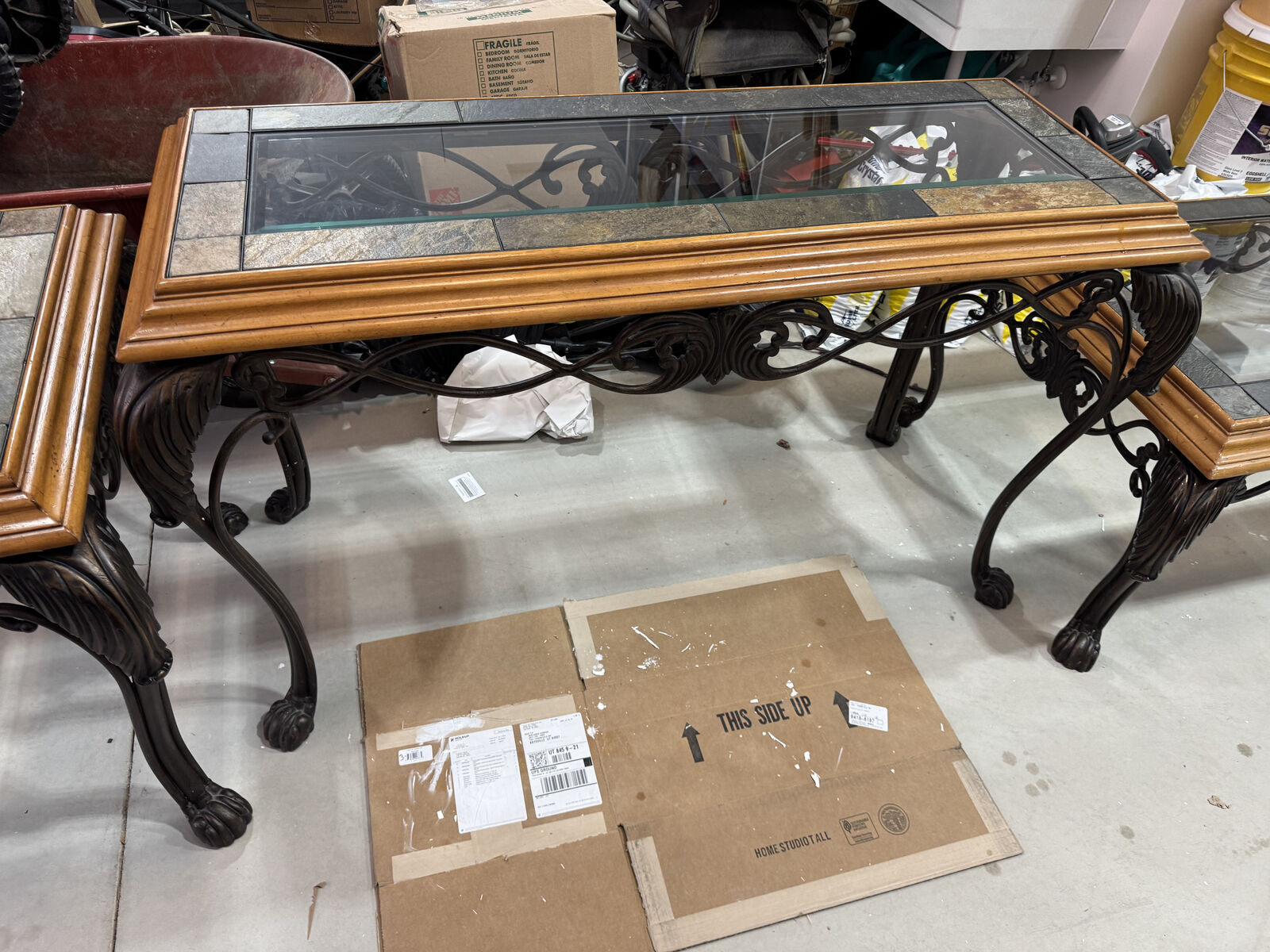 Living room 3 piece table set