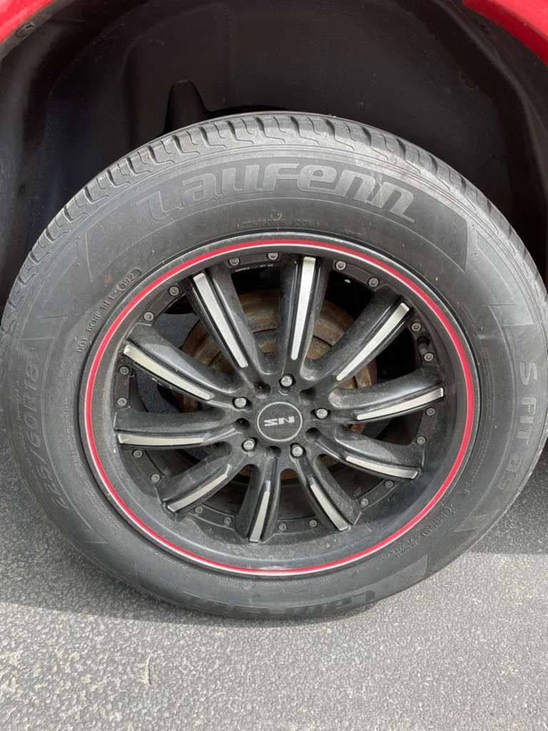 Set of 4 18” Black Wheels + Falken Tires 225/60R18