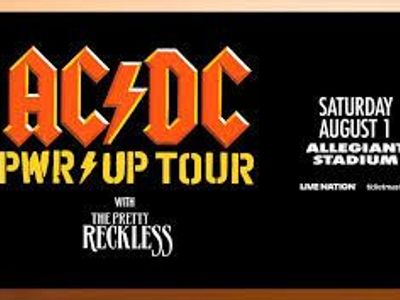 AC/DC PWR UP TOUR with The Pretty Reckless - Allegiant Stadium Ticket - August 1st