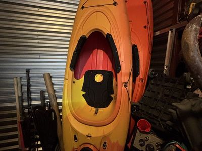 Lifetime Guster Sit-Inside Kayak - Yellow/Orange $250 for one or $485 both