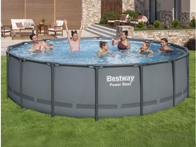 NIB Bestway Power Steel 16' x 48" Above Ground Pool Set