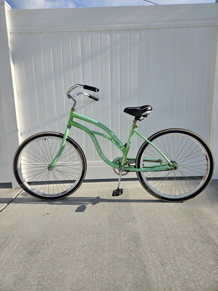 Cruiser Bike - Light Green Single Speed