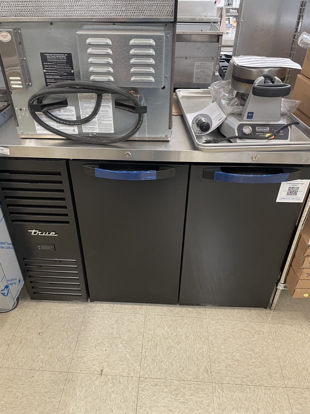 TRUE REFRIGERATION BACK BAR COOLER