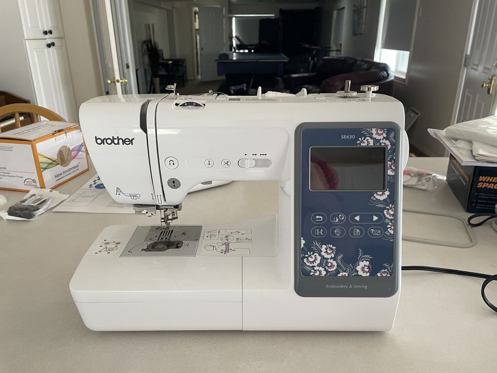 Brother SE630 Embroidery & Sewing Machine